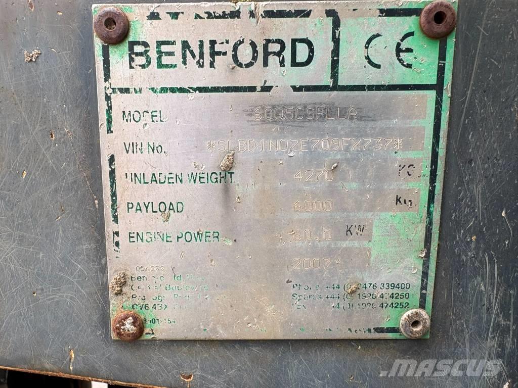 Benford 6000 Mini dumper