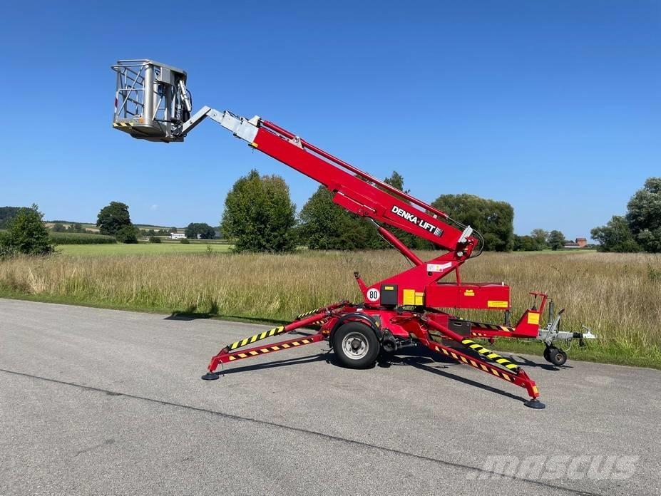Denka-Lift DK 18 Piattaforme aeree su rimorchio