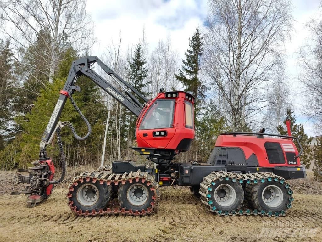Komatsu 901 XC Abbattitrici, Disboscatrici