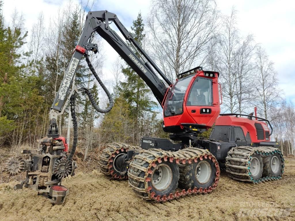 Komatsu 901 XC Abbattitrici, Disboscatrici