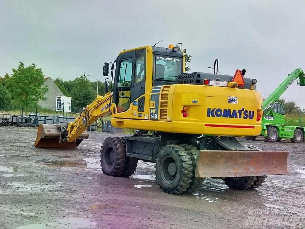 Komatsu PW 148-8 Escavatori gommati