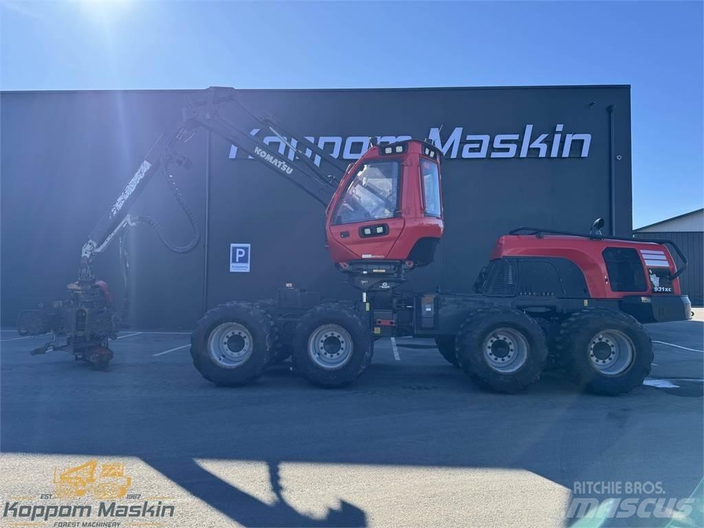 Komatsu 931XC Abbattitrici, Disboscatrici