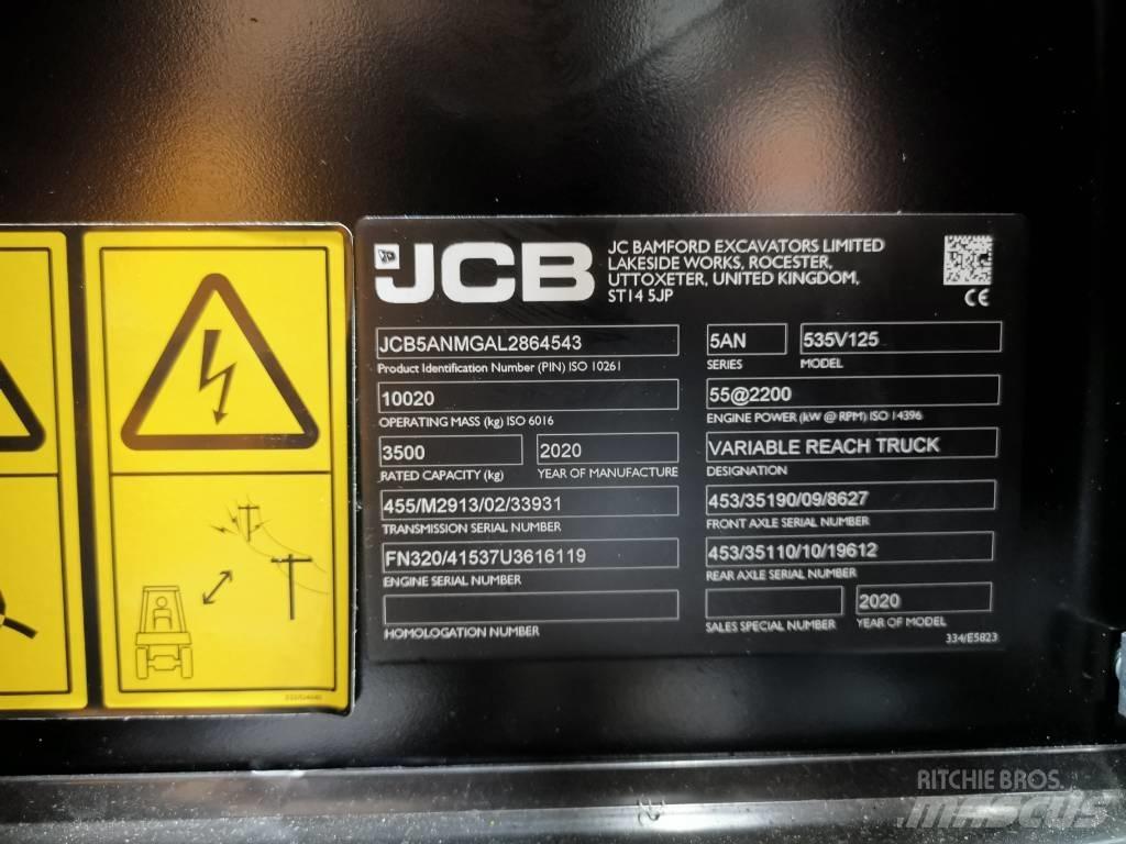 JCB 535 V 125 Sollevatori telescopici