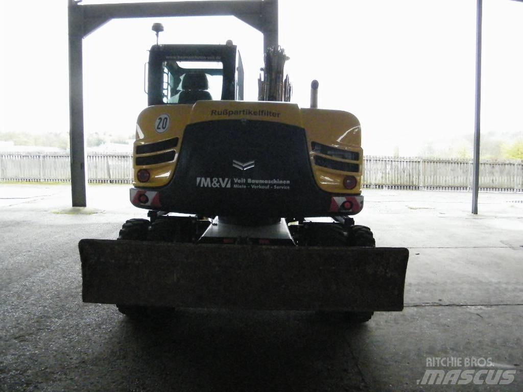 Yanmar B95W Escavatori gommati