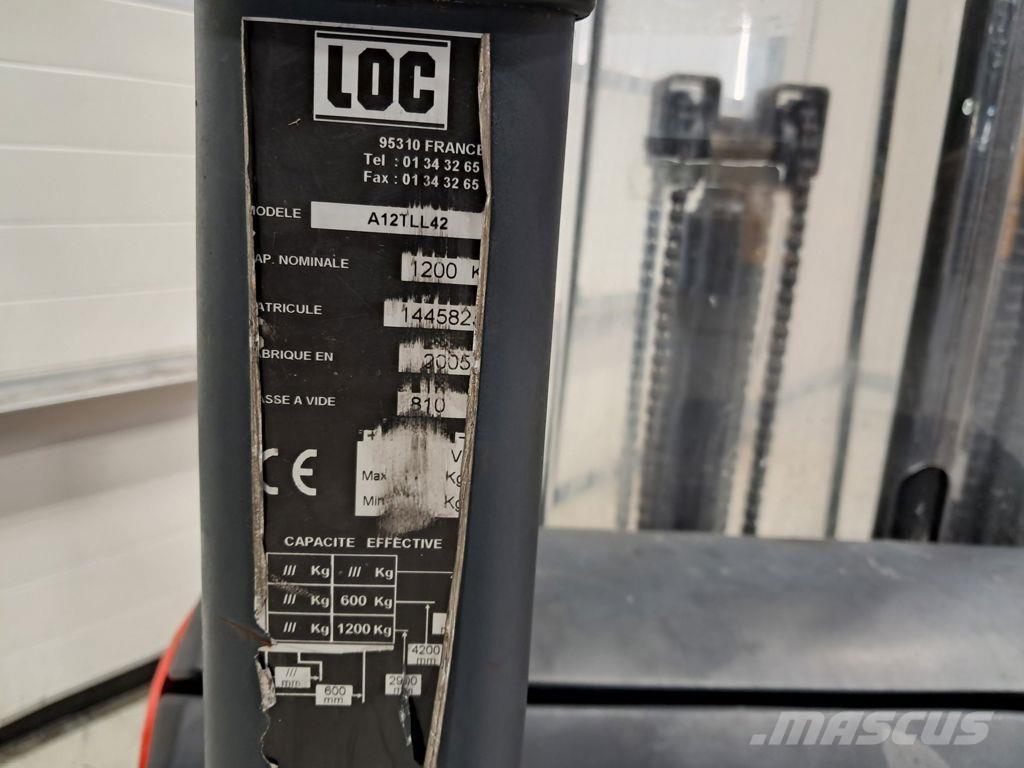 LOC A12TLL42 Transpallet uomo a terra