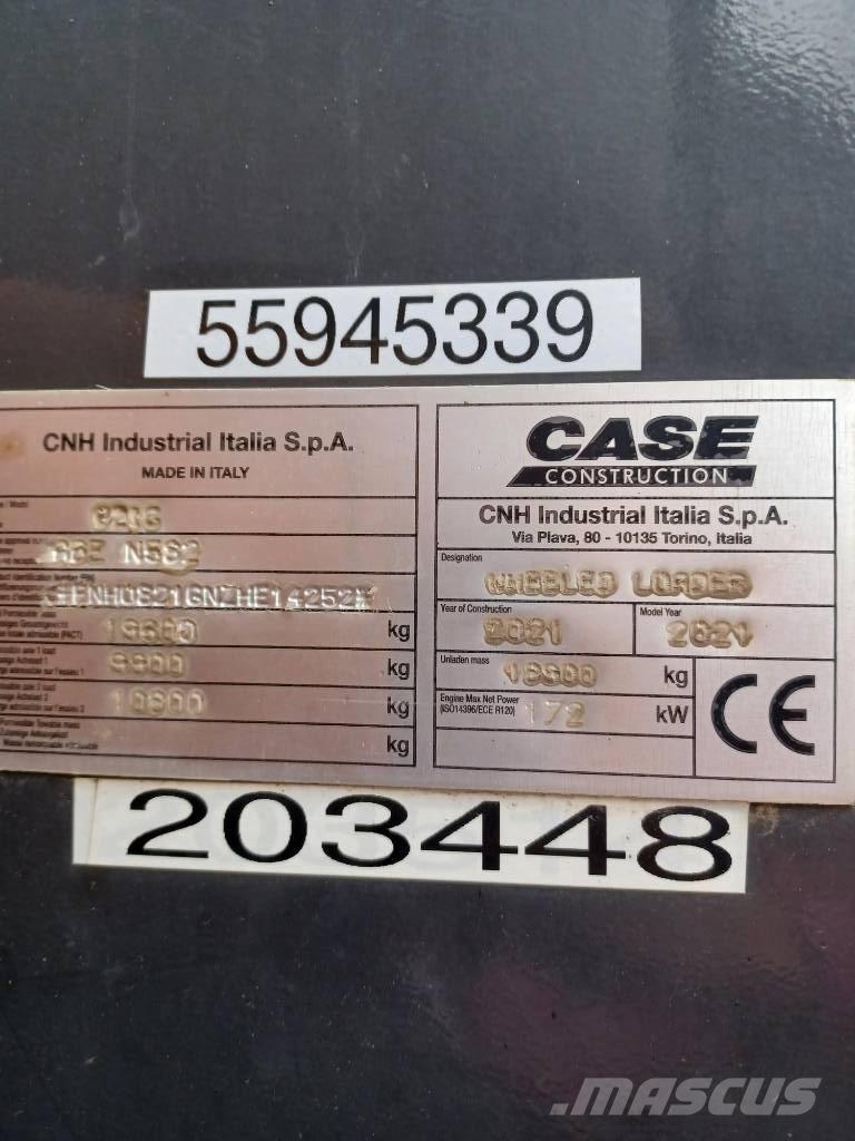 CASE 821G XR Pale gommate