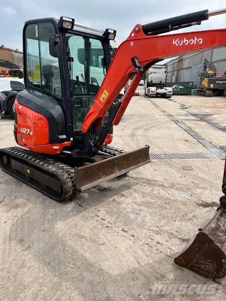 Kubota U 27-4 Miniescavatori