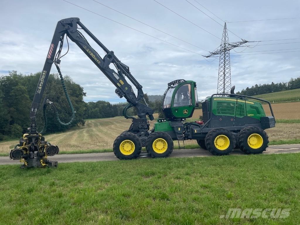 John Deere 1270G 8WD Abbattitrici, Disboscatrici