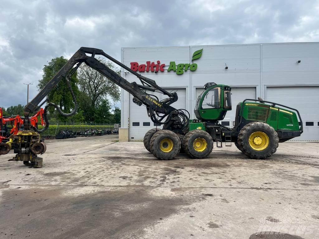 John Deere 1470E Abbattitrici, Disboscatrici