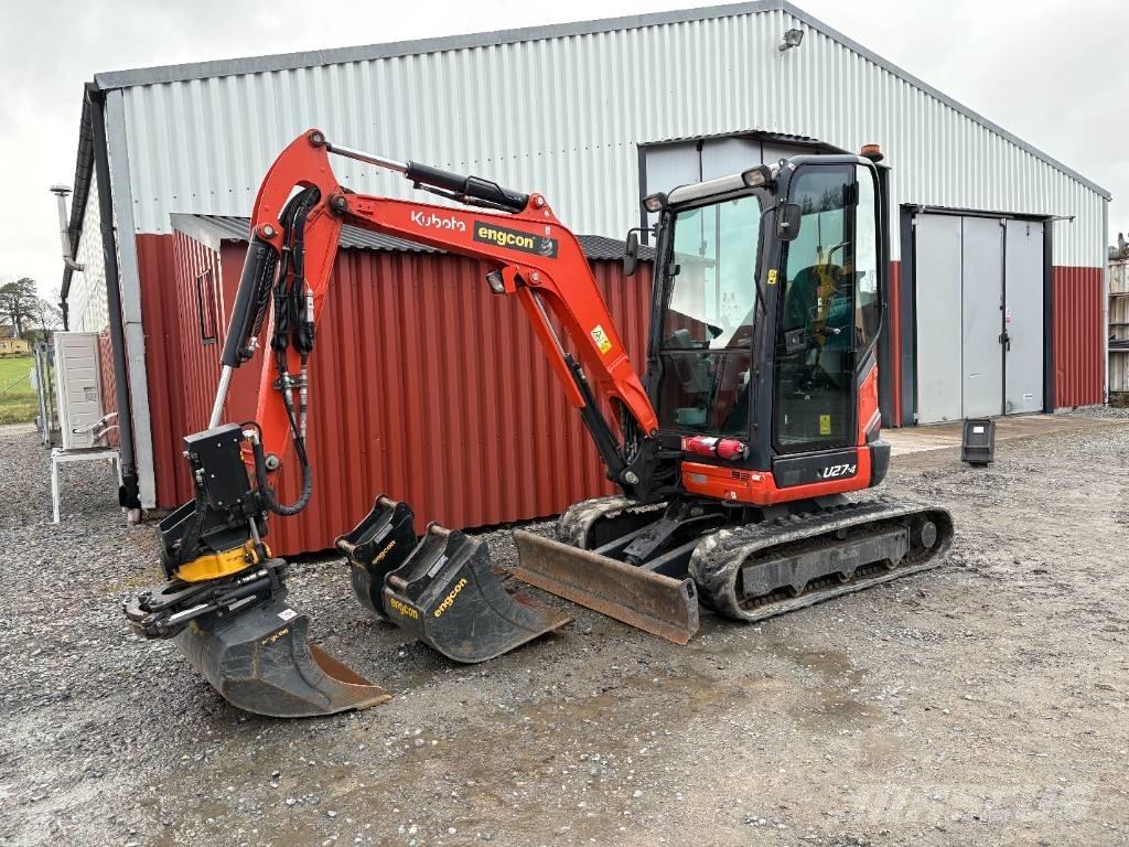 Kubota U27-4 Miniescavatori