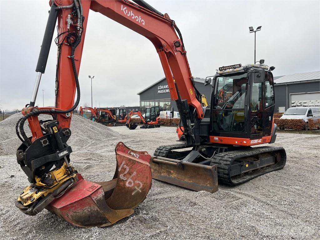 Kubota KX 080-4 Escavatori medi 7t - 12t
