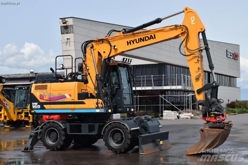 Hyundai HW 160 Escavatori gommati