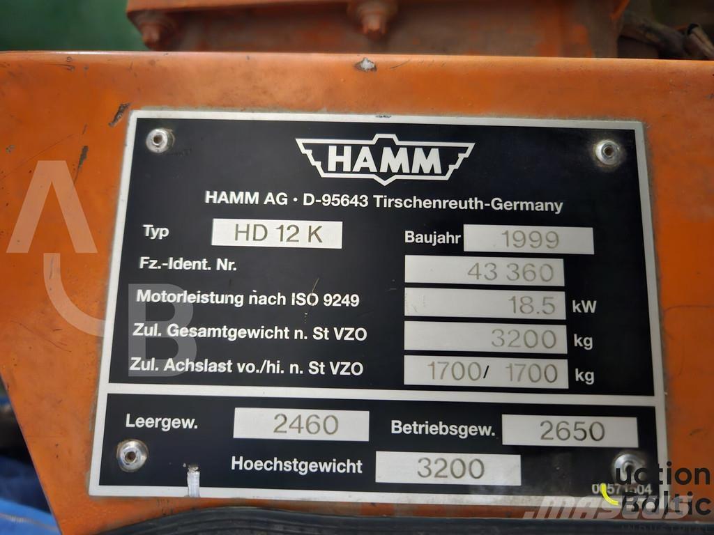 Hamm HD 12 K Altri rulli