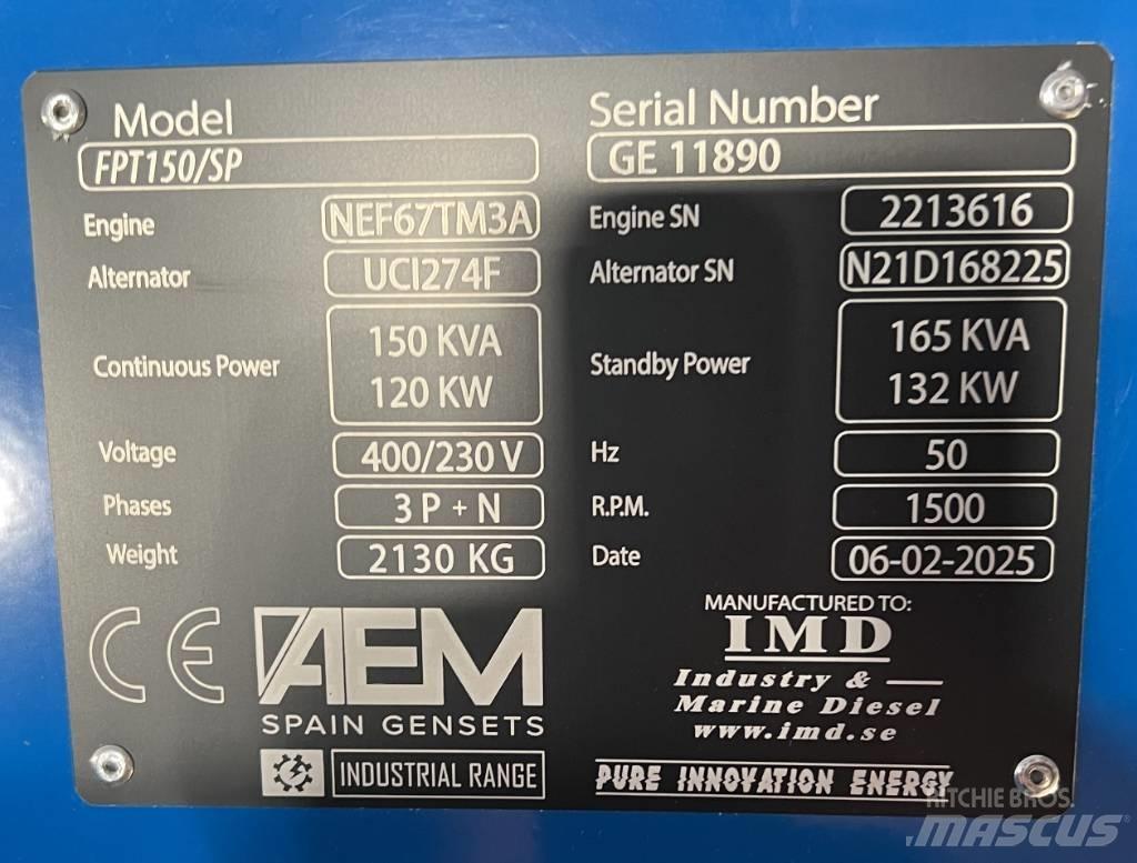 FPT 150/SP Generatori diesel