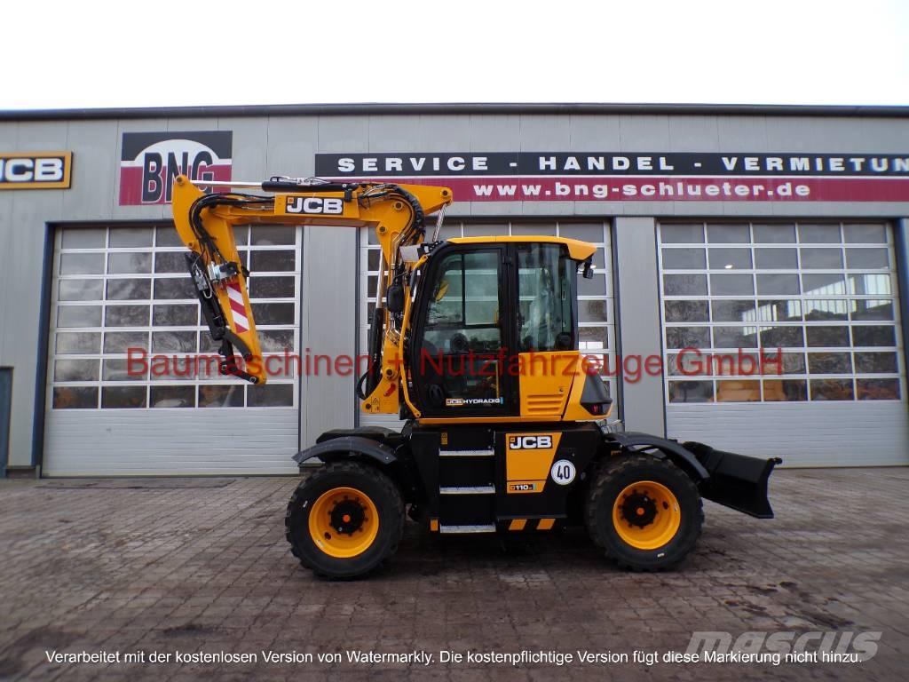 JCB Hydradig 110W Escavatori gommati