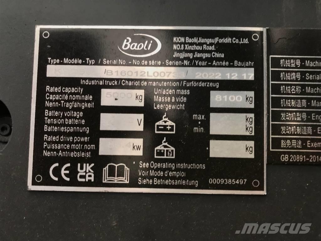 Baoli KBD 40 Carrelli elevatori diesel