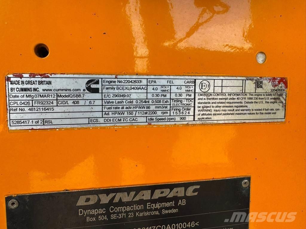 Dynapac CA362PD Rulli monotamburo
