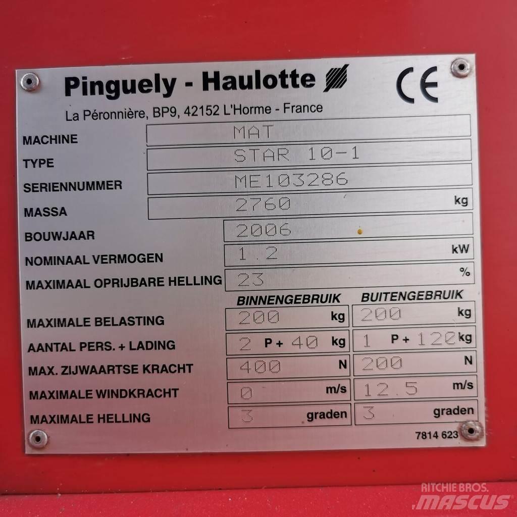 Haulotte Star 10 Piattaforme a braccio telescopico