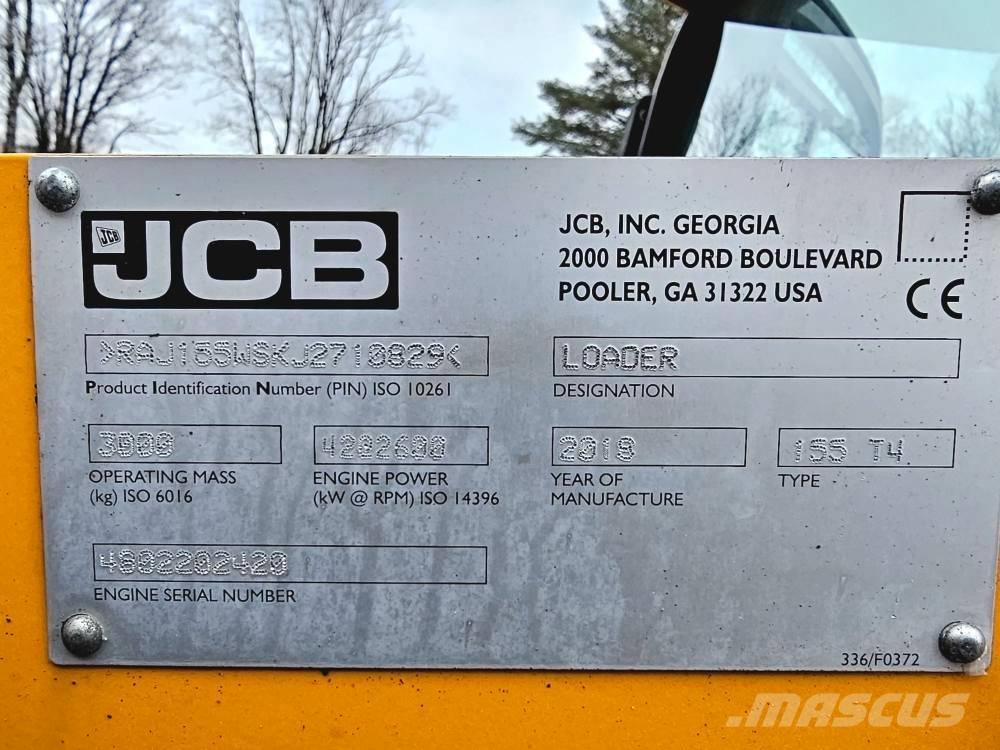 JCB 155 Mini Pale Gommate