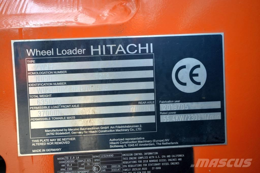 Hitachi ZW 95-6 C Pale gommate
