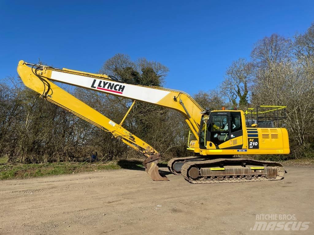 Komatsu PC 210 Escavatori a lunga portata