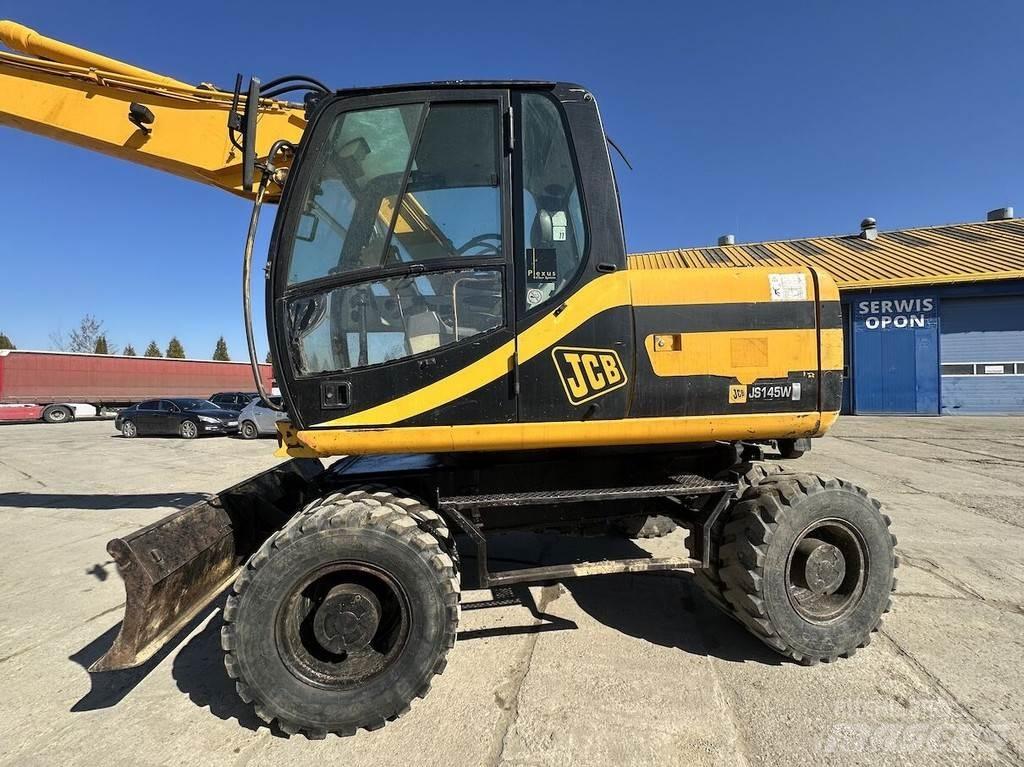 JCB JS145W Escavatori gommati