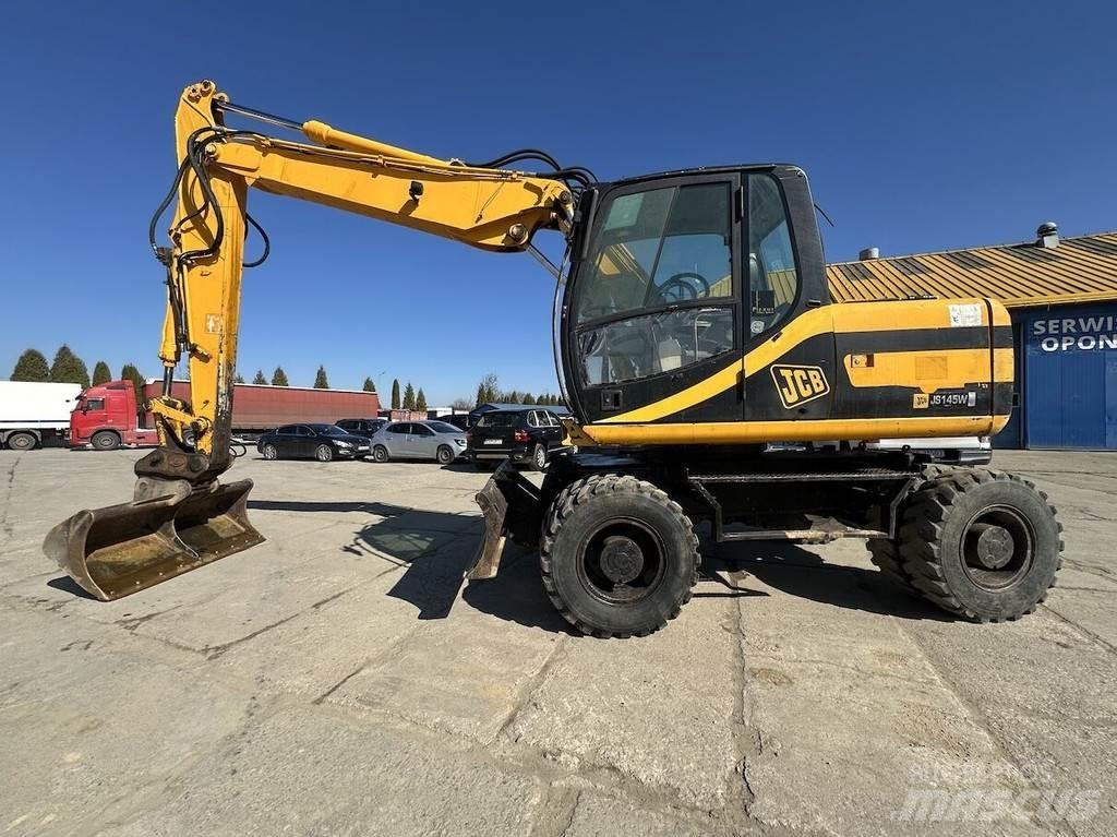 JCB JS145W Escavatori gommati