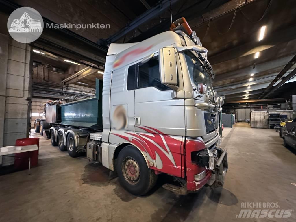 MAN TGX 35.540 Camion con gancio di sollevamento