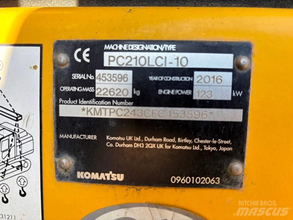 Komatsu PC 210 LC-10 Escavatori cingolati