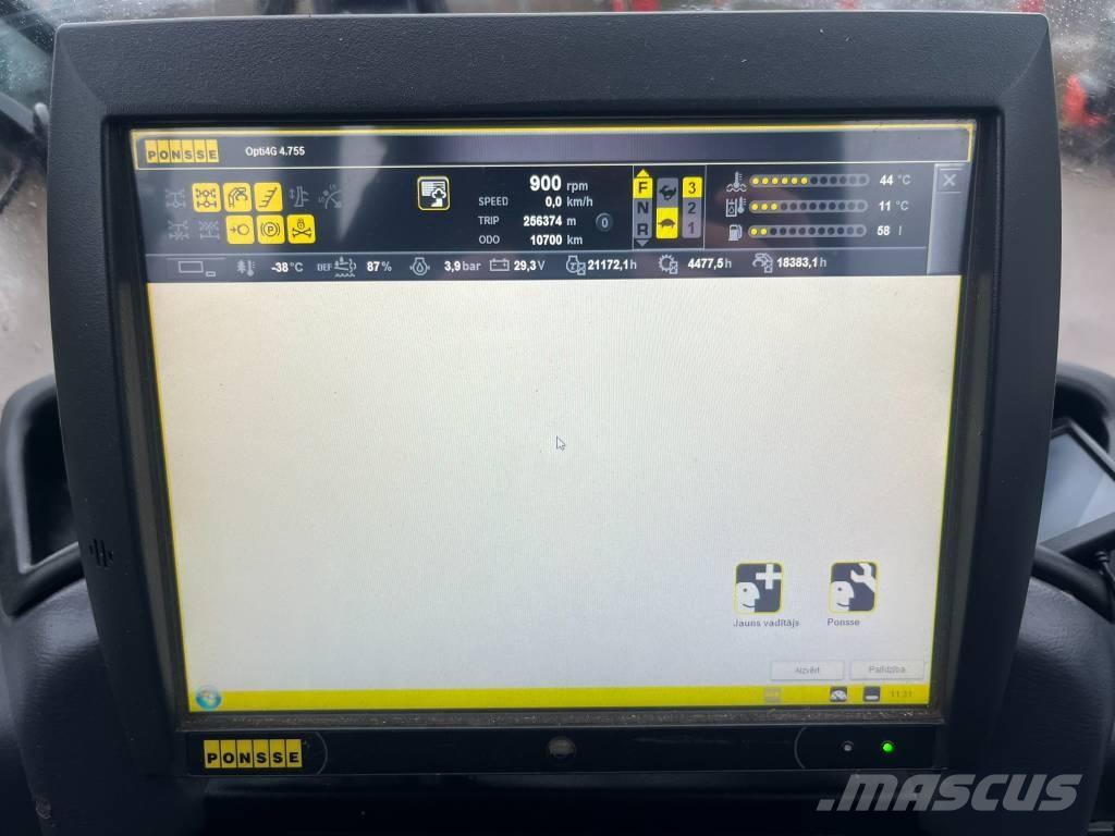 Ponsse Ergo 8W Abbattitrici, Disboscatrici