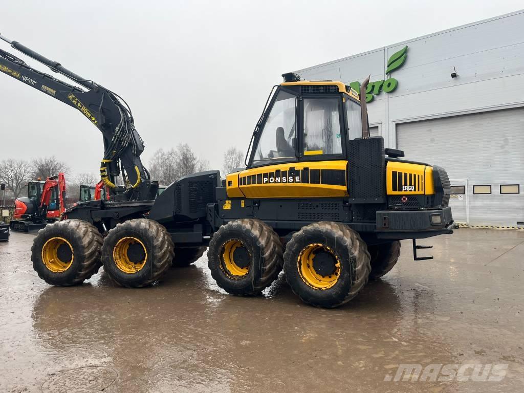 Ponsse Ergo 8W Abbattitrici, Disboscatrici