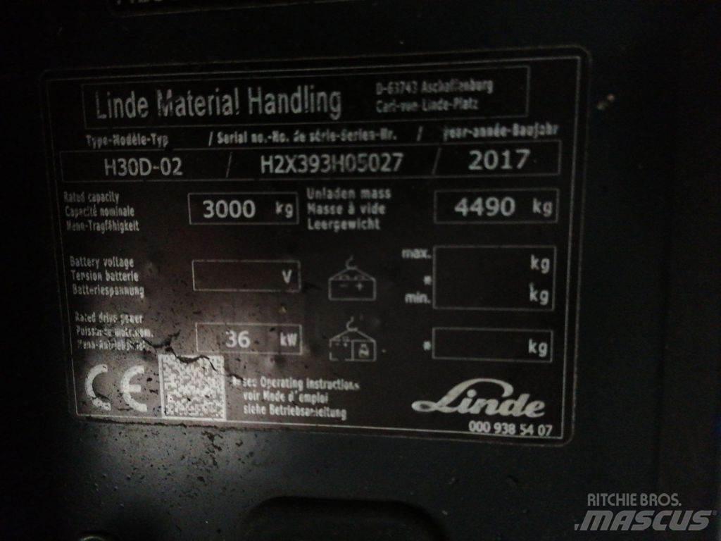 Linde H30D-02 Carrelli elevatori diesel