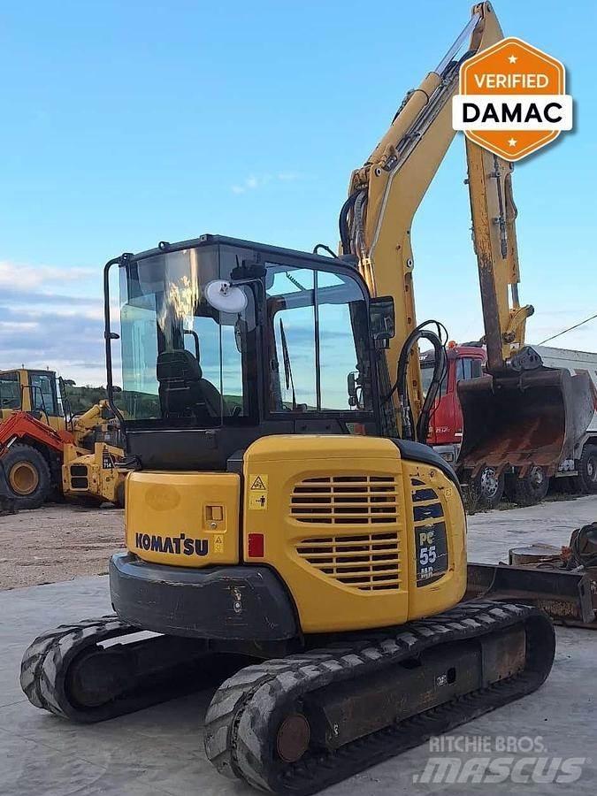 Komatsu PC55 Miniescavatori