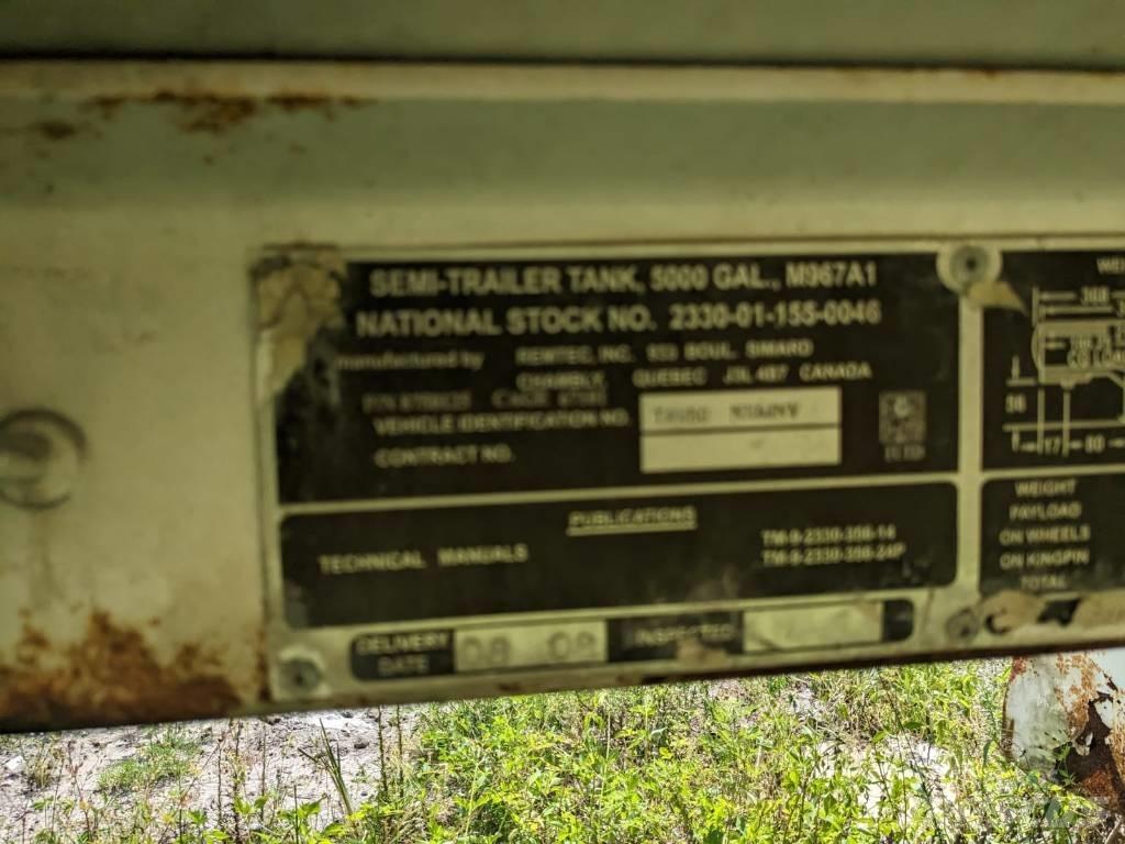 Remtec m67a1 Rimorchi cisterna