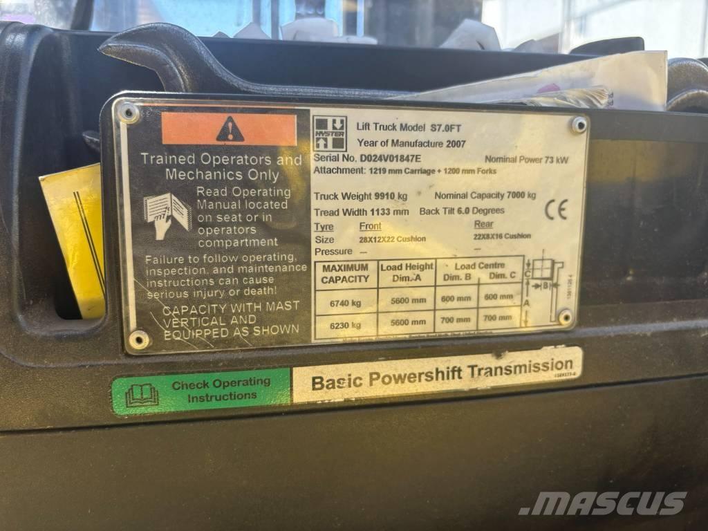 Hyster S7.0FT Carrelli elevatori GPL