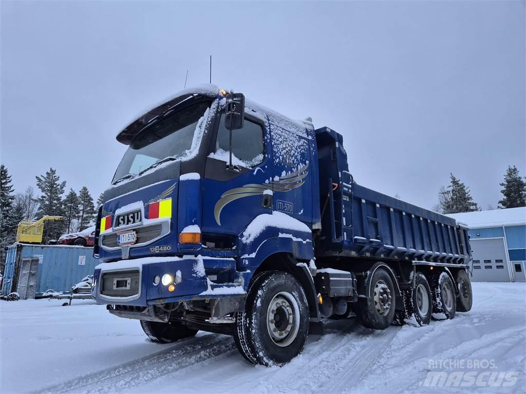 Sisu E12M 480 10X4 Trasportatore per veicoli
