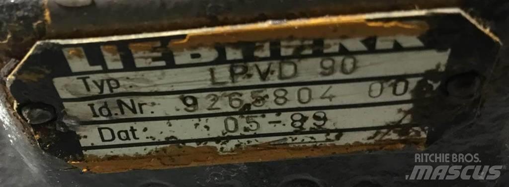 Liebherr LPVD 90 Componenti idrauliche
