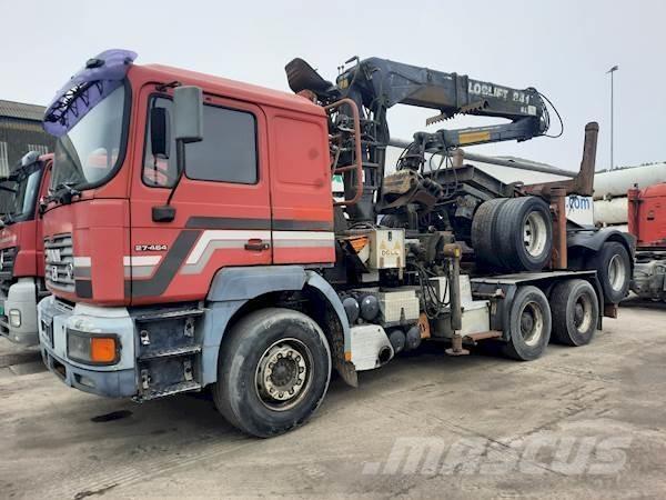 MAN 27.464 6X4 Camion trasporto legname