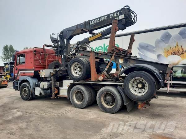 MAN 27.464 6X4 Camion trasporto legname