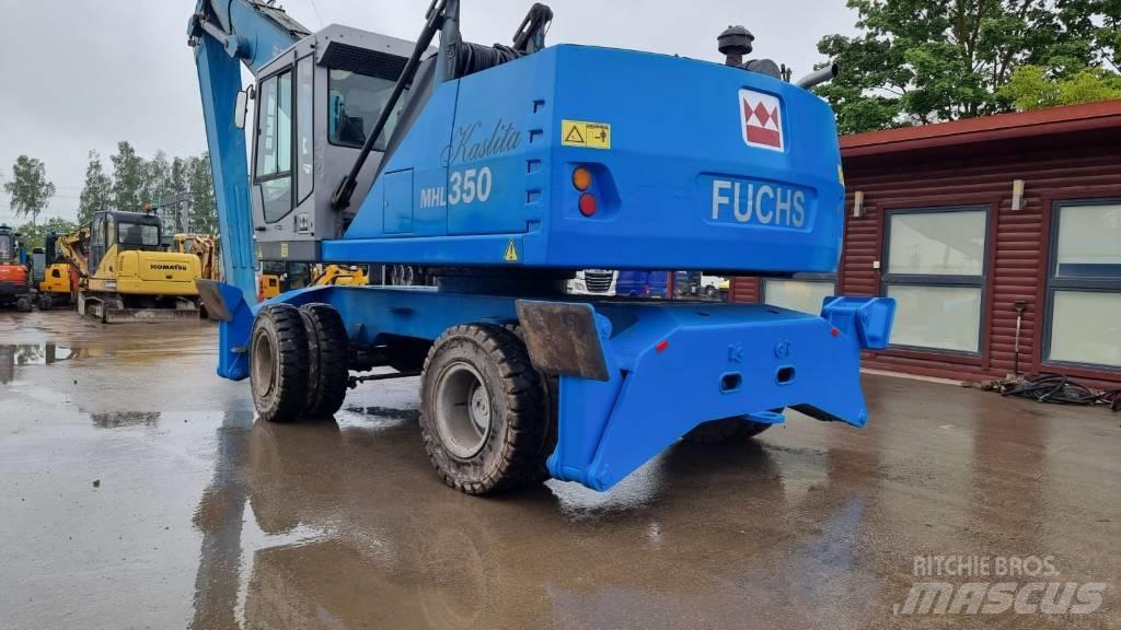 Terex Fuchs MHL 350 Movimentazione rifiuti
