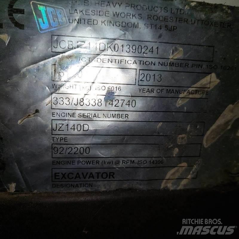 JCB JZ140D Escavatori cingolati