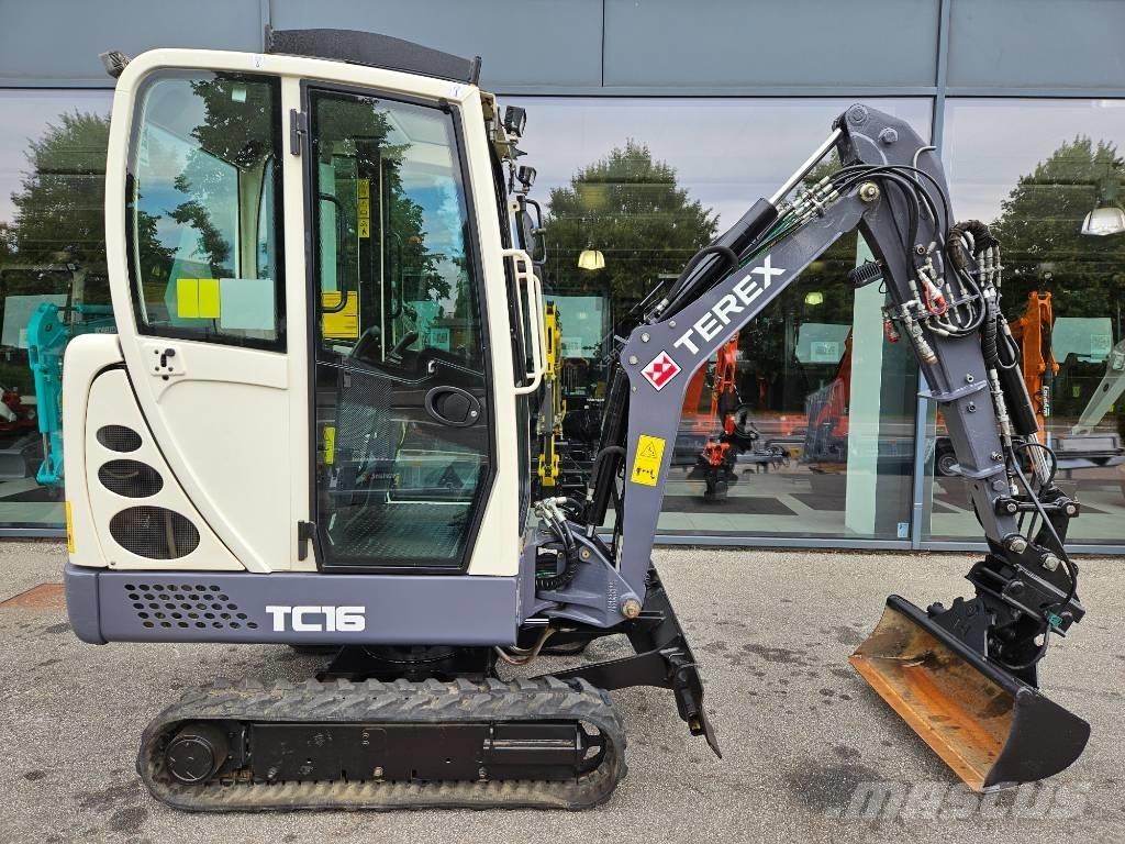 Terex TC 16 Miniescavatori