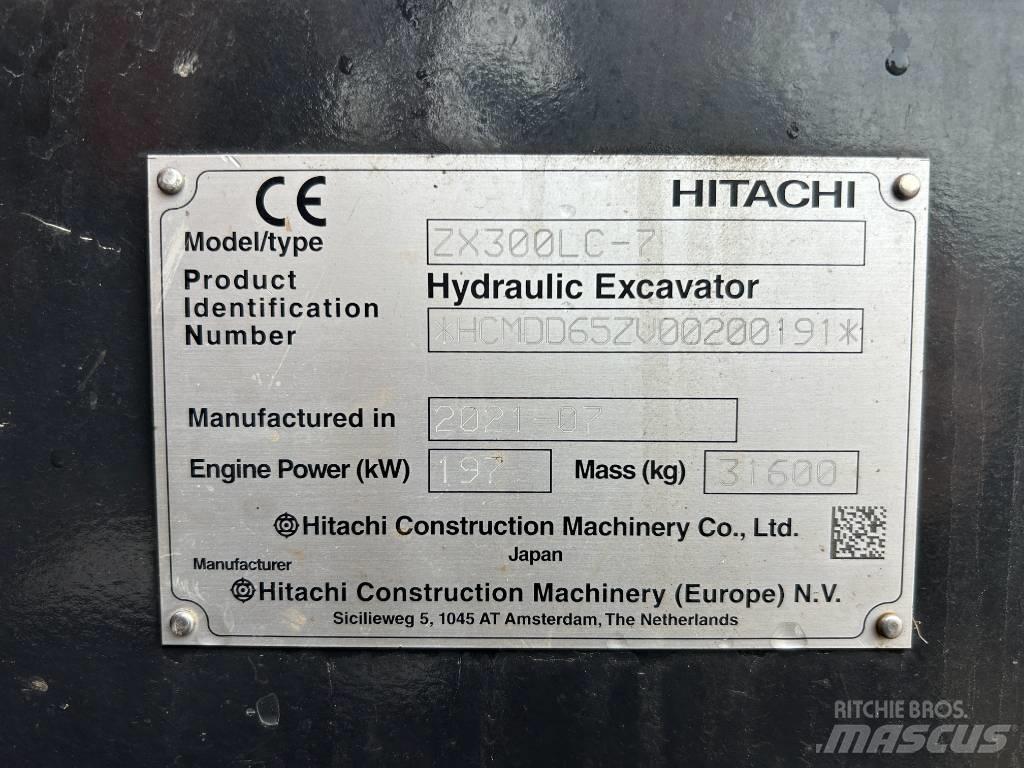 Hitachi ZX300LC-7 Escavatori cingolati