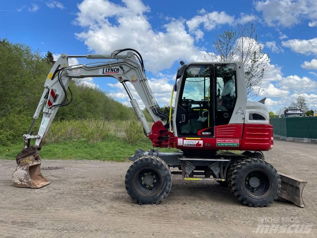 Takeuchi TB 295 W Escavatori gommati