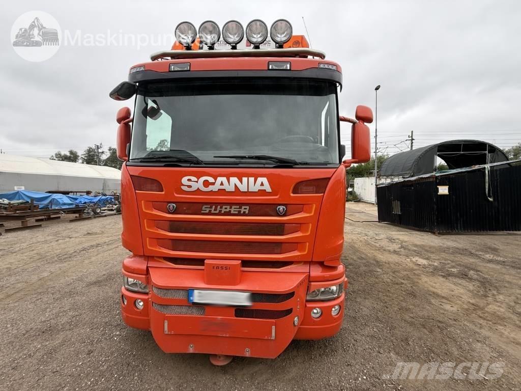 Scania R 450 bodbil Autogru