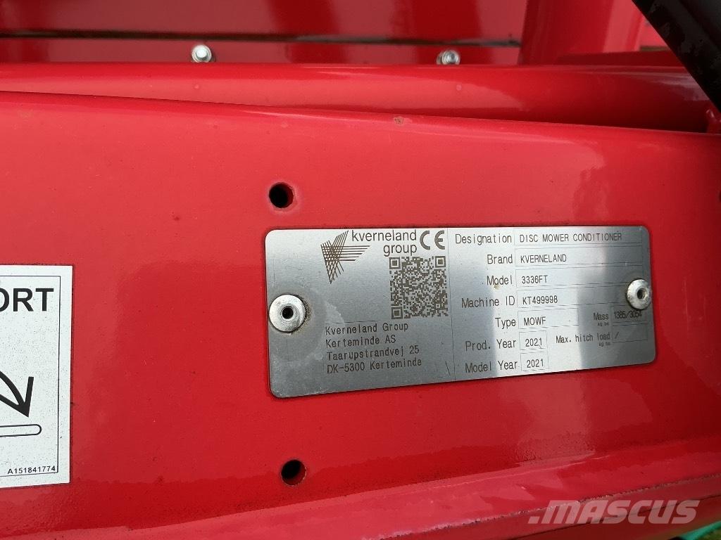 Kverneland 3336 FT Falciacondizionatrici