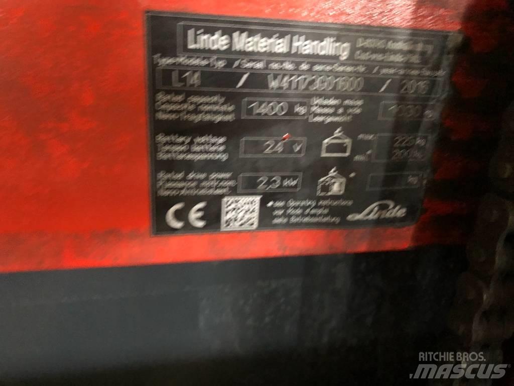 Linde H 16 T-01 Carrelli elevatori GPL