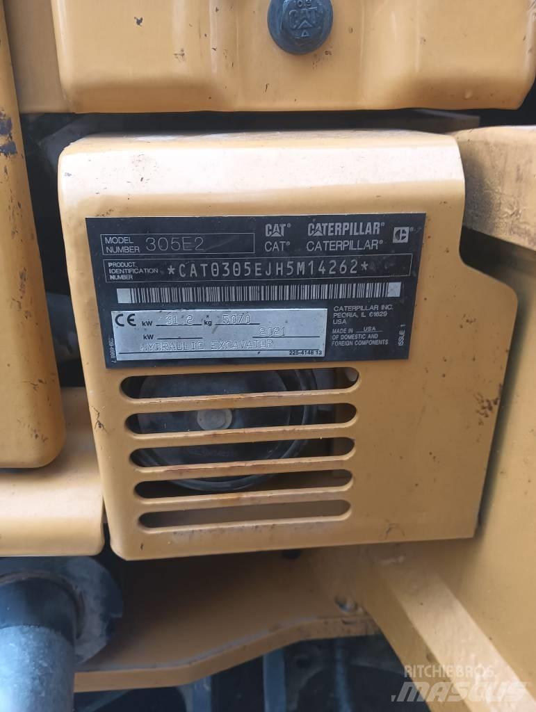 CAT 305 E CR Miniescavatori