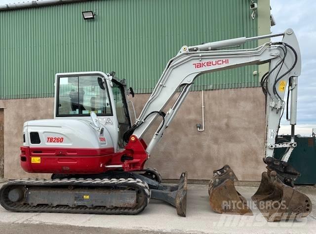 Takeuchi TB 260 Miniescavatori