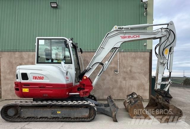 Takeuchi TB 260 Miniescavatori